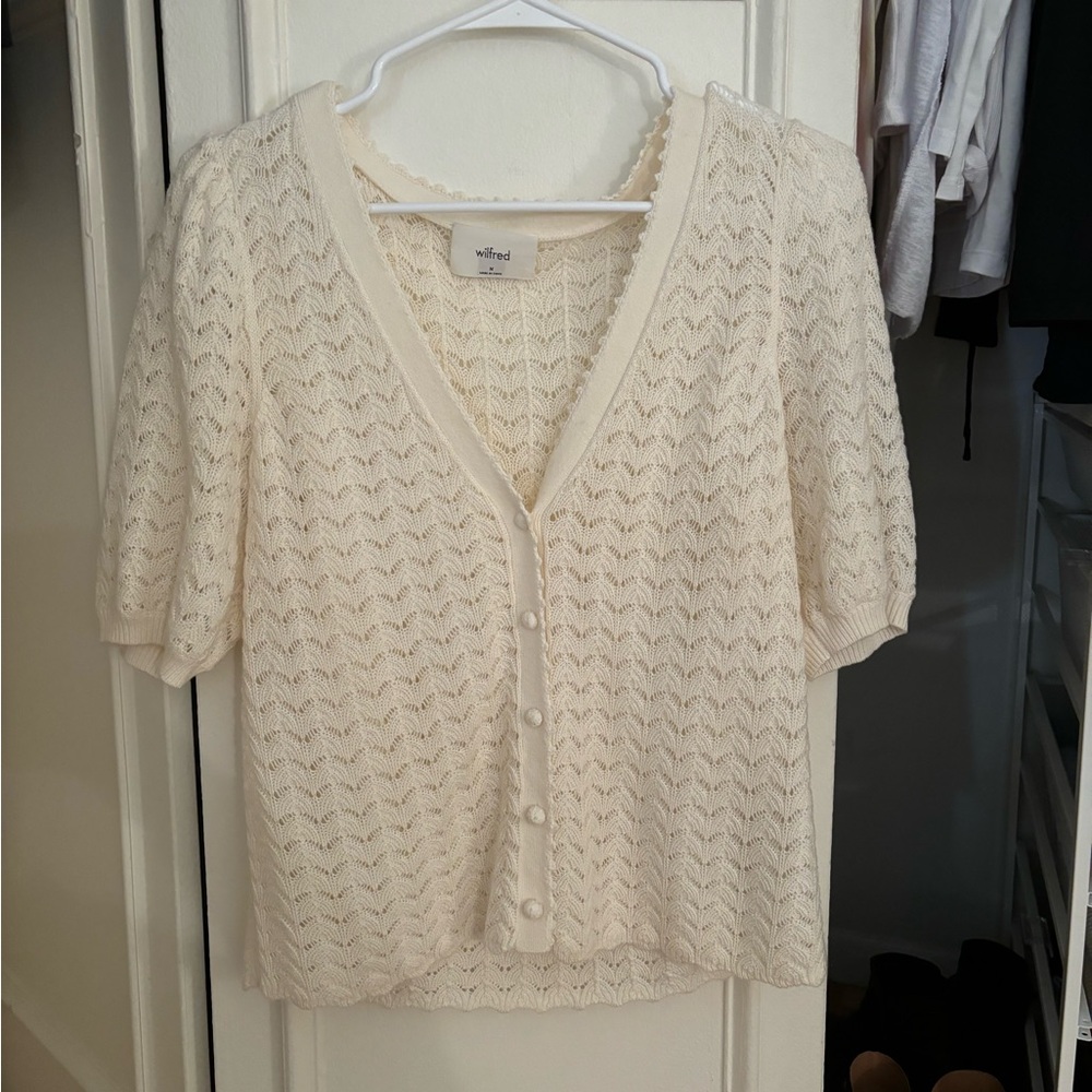 Aritzia Wilfred Fika Cardigan